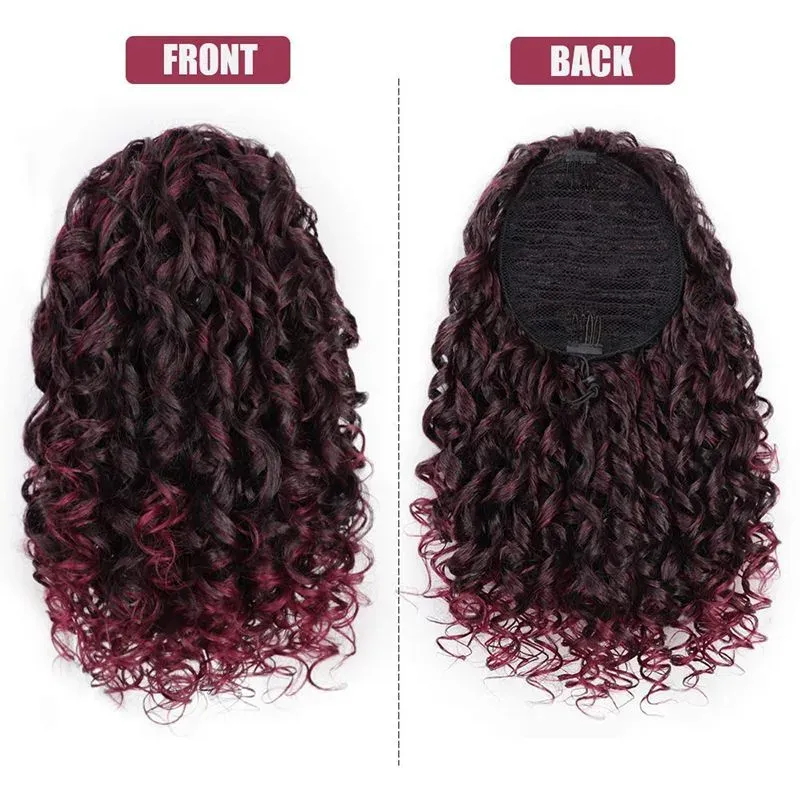 Perruque Queue de Cheval Petits Boucles · Libreville (8/8)