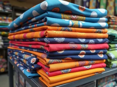 Tissu wax 6 yards, coton imprimé · Accra